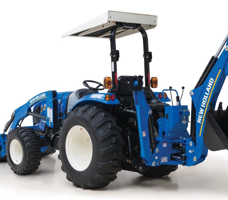 New Holland Workmaster 40 Tractor, Loader, and Backhoe